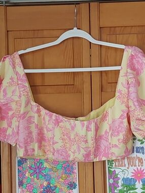White Fox Hey Vacay Yellow/Pink set